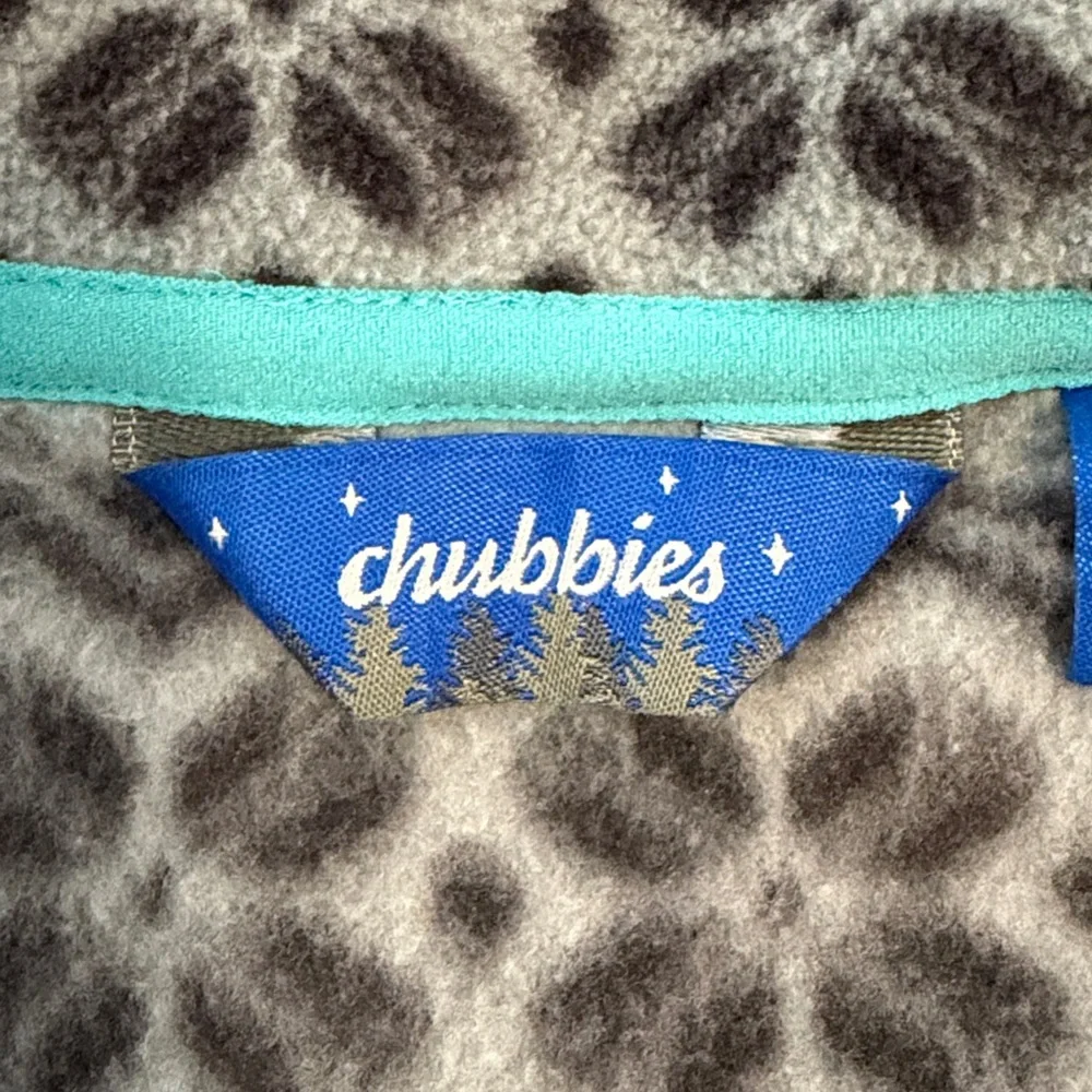 Chubbies The Bear Hug Gray Fleece Size XS - Picture 5 of 11